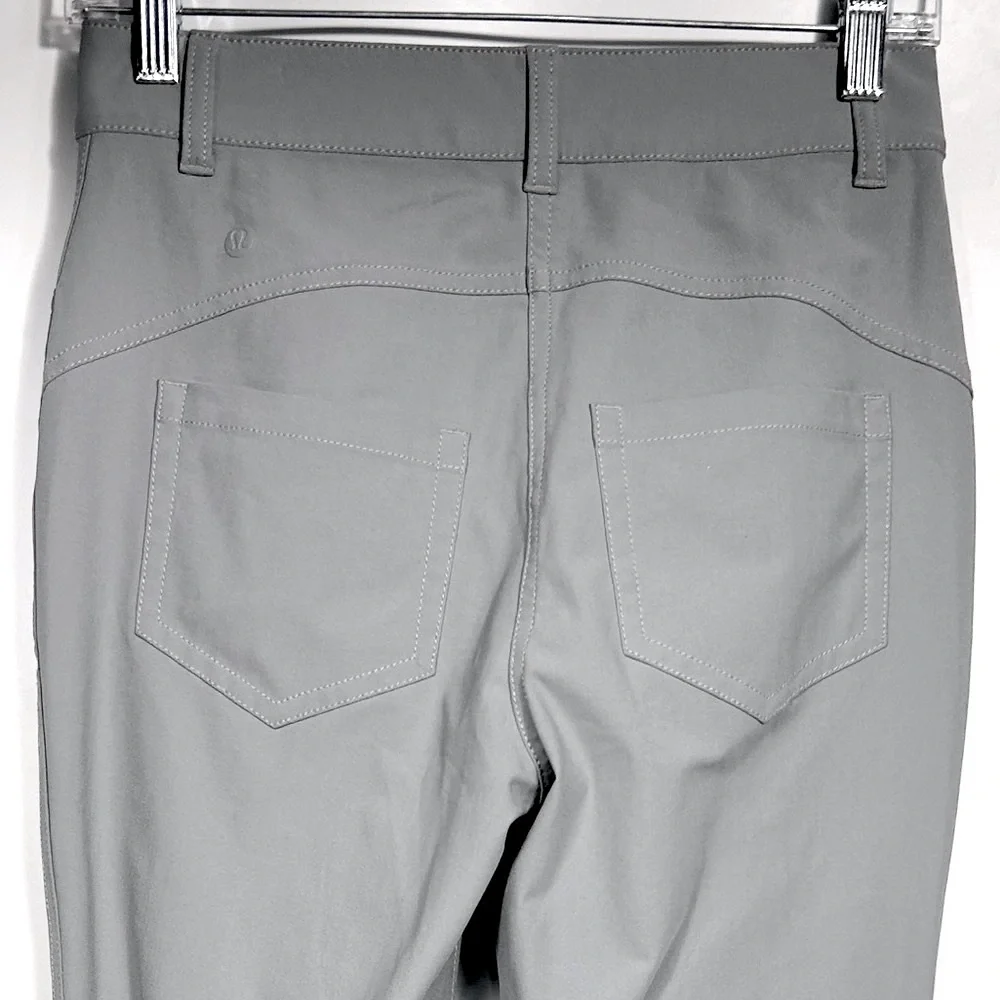 Lululemon City Sleek 5 Pocket Pant Size 4 Rhino Grey